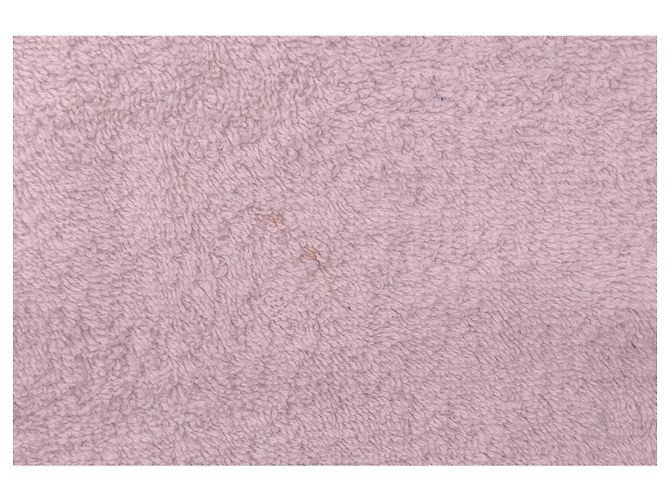 Toalla de playa Hermès "Le Voilier" en algodón azul y blanco Castaño - vista 12
