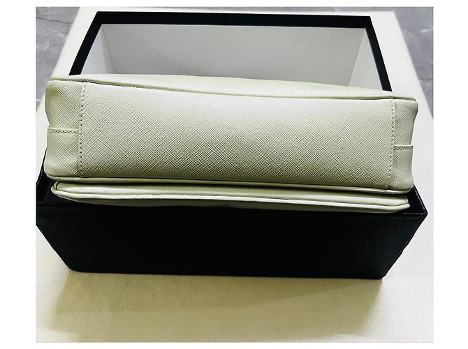 Sac Tote Prada Saffiano Lux Blanc - vue 4