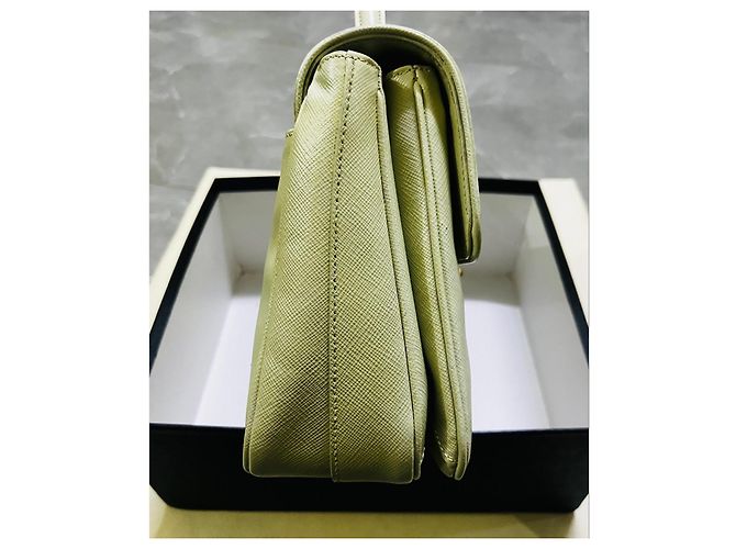 Sac Tote Prada Saffiano Lux Blanc - vue 5