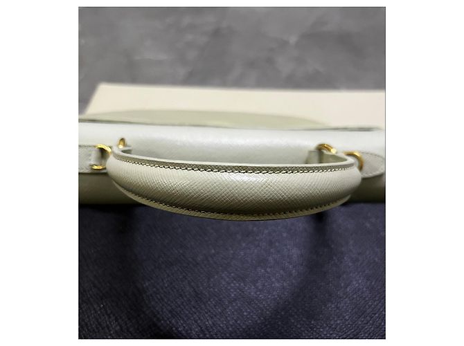Sac Tote Prada Saffiano Lux Blanc - vue 6