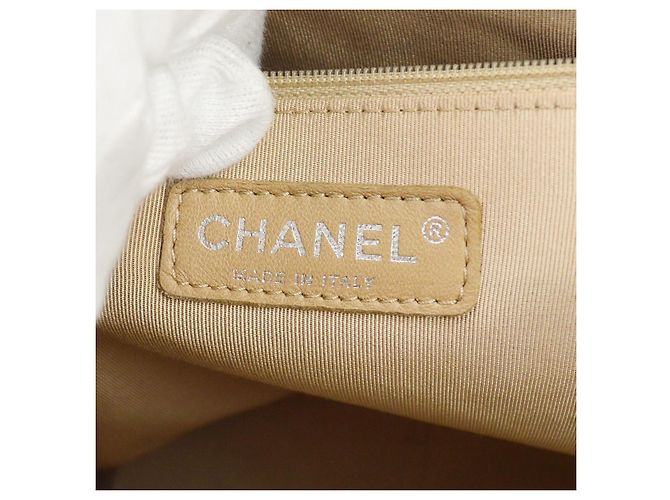 Chanel Petite Shopping Quilted Caviar Large Grün - Ansicht 4