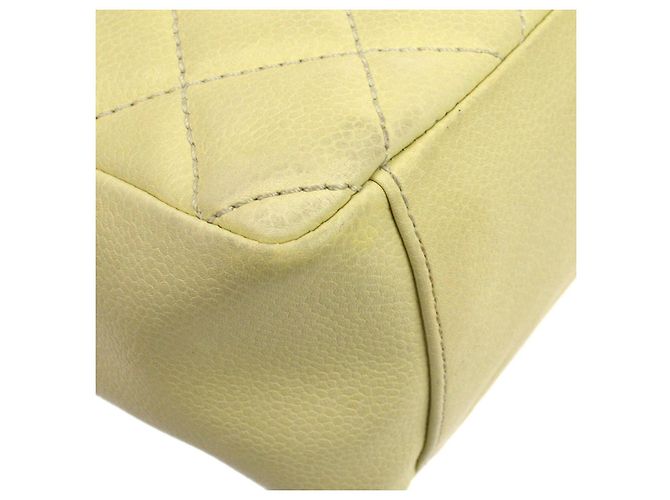 Chanel Petite Shopping Quilted Caviar Large Grün - Ansicht 6
