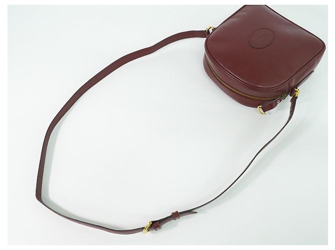 Cartier Must de Cartier Leather Small Bordò - vista 4