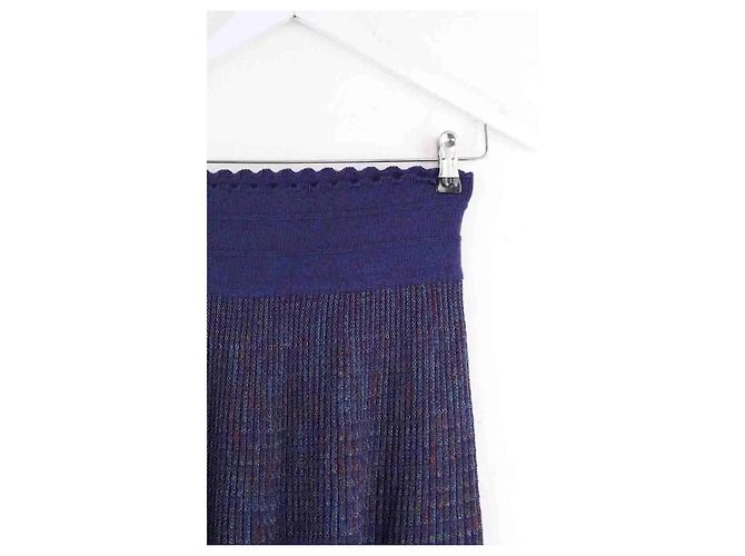 Autre Marque Jupe Molli violette en viscose XS - vue 2