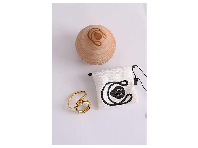 Autre Marque Charlotte Chesnais Ring Vermeil Gold Golden - Ansicht 6