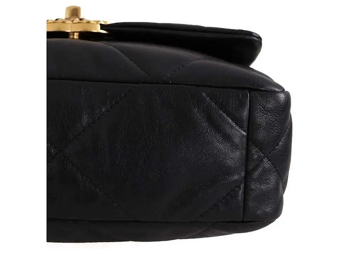Borsa a tracolla Chanel 19 nera Nero - vista 5