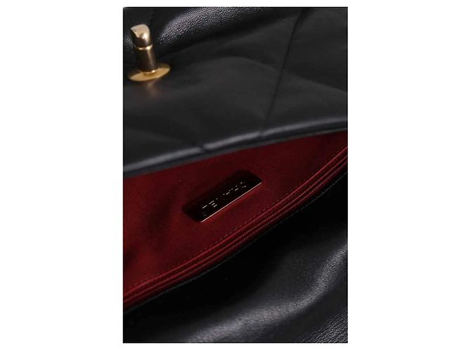Borsa a tracolla Chanel 19 nera Nero - vista 6