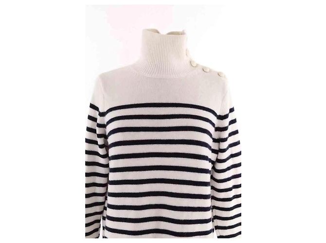 Zadig & Voltaire Almira Kleid Wolle ecru Roh - Ansicht 2