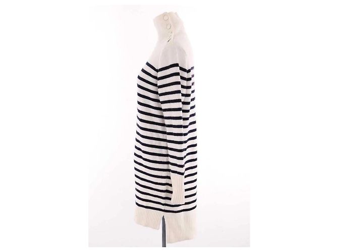 Zadig & Voltaire Almira Kleid Wolle ecru Roh - Ansicht 3