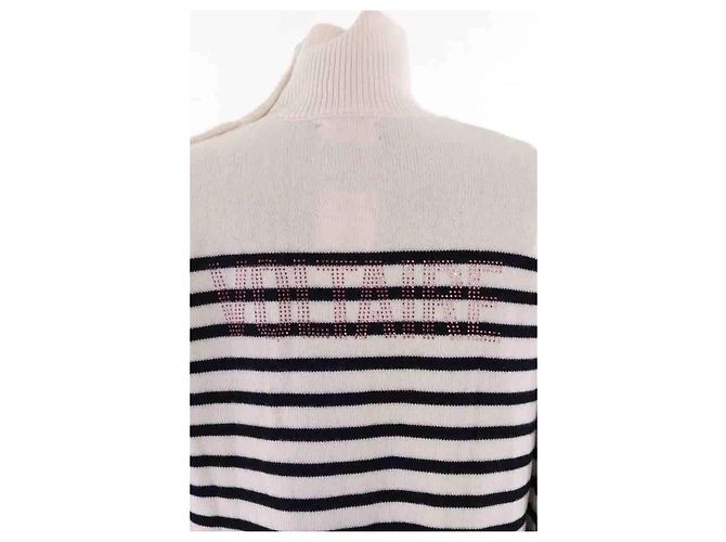 Zadig & Voltaire Almira Kleid Wolle ecru Roh - Ansicht 5