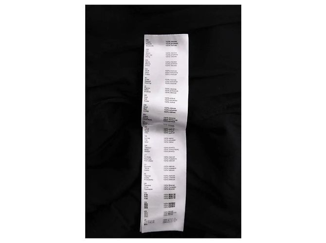 Maje Schwarzes Kleid aus Viskose - Ansicht 5