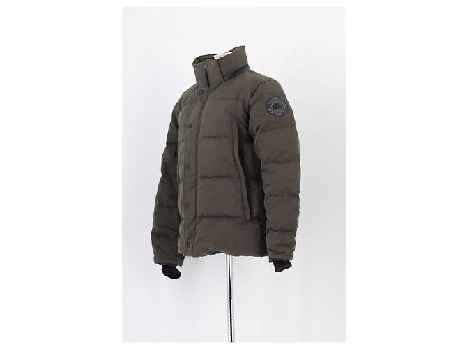 Canada Goose Piumino in cotone kaki Cachi - vista 2