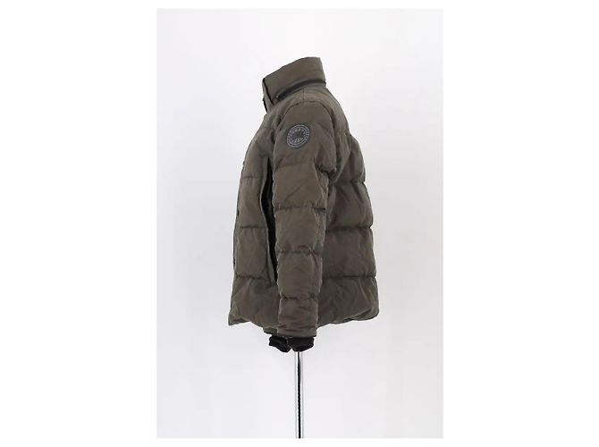 Canada Goose Piumino in cotone kaki Cachi - vista 4