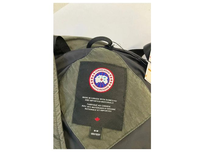 Canada Goose Piumino in cotone kaki Cachi - vista 6