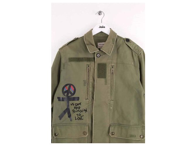 Chaqueta Zadig & Voltaire de algodón caqui Talla M - vista 2