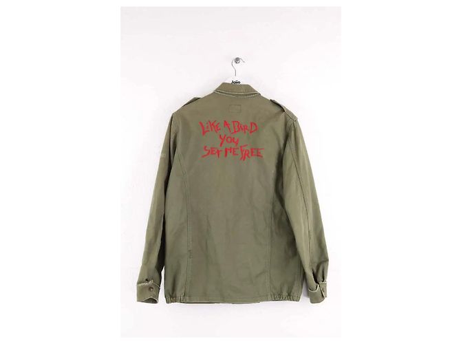Chaqueta Zadig & Voltaire de algodón caqui Talla M - vista 3