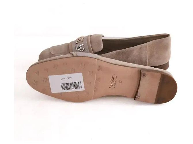 Max Mara Claire Loafer beige Wildleder - Ansicht 6