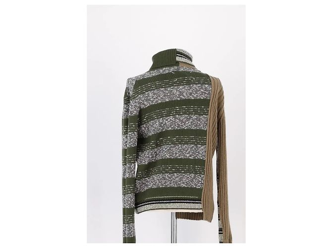 Maison Martin Margiela Grüner Wollpullover XL - Ansicht 4