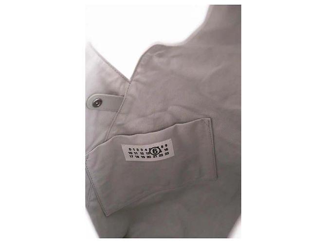 Borsa tote argentata Maison Martin Margiela Argento - vista 6