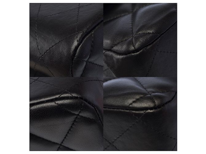 CHANEL Timeless/Classique Tasche aus schwarzem Leder - 103964 - Ansicht 11