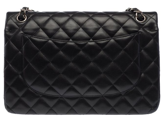 CHANEL Timeless/Classique Tasche aus schwarzem Leder - 103964 - Ansicht 3