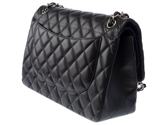 CHANEL Timeless/Classique Tasche aus schwarzem Leder - 103964 - Ansicht 5