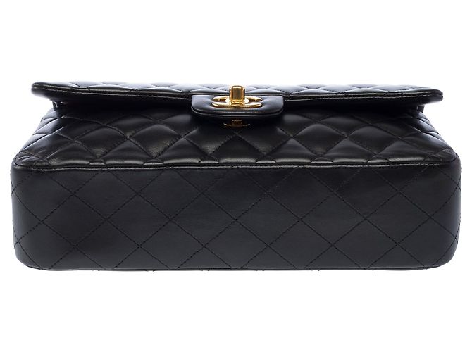 Bolsa CHANEL Timeless/Classique em Couro Preto - 103965 - vista 10