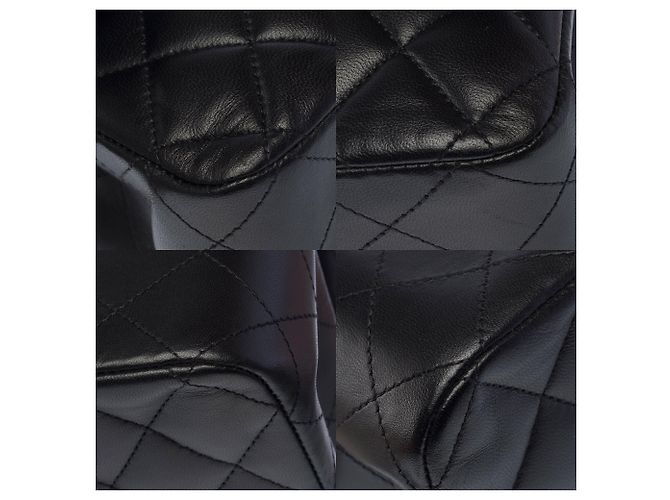 Bolsa CHANEL Timeless/Classique em Couro Preto - 103965 - vista 11