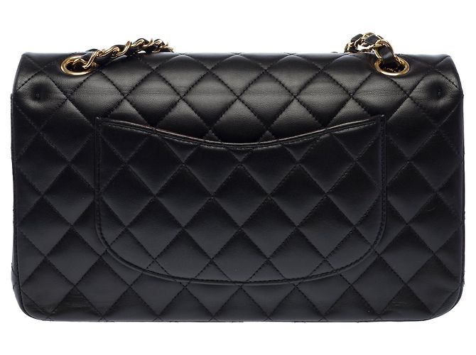 Bolsa CHANEL Timeless/Classique em Couro Preto - 103965 - vista 4