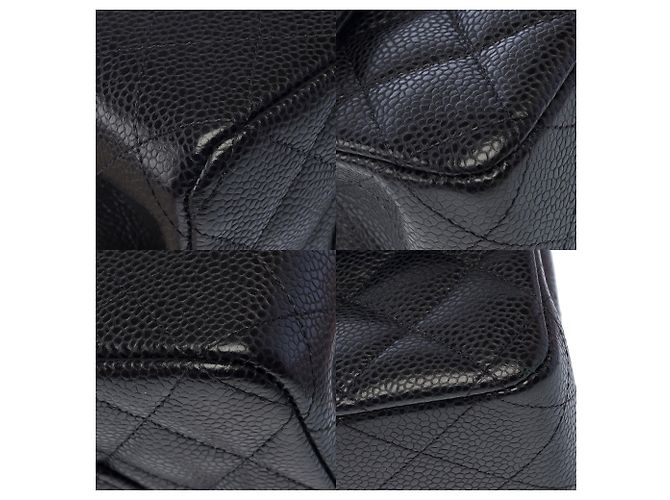CHANEL Timeless/Classique Tasche aus schwarzem Leder - 103967 - Ansicht 10