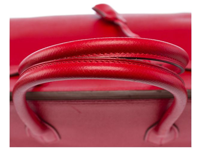 Hermès mala HERMES Birkin 35 em Couro Vermelho - 103974 - vista 10