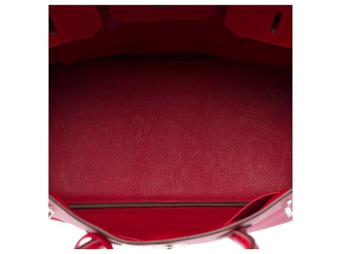 Hermès mala HERMES Birkin 35 em Couro Vermelho - 103974 - vista 9