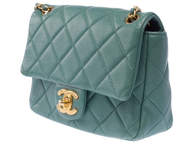 CHANEL Timeless/Classique Tasche aus blauem Leder - 103962 - Ansicht 4