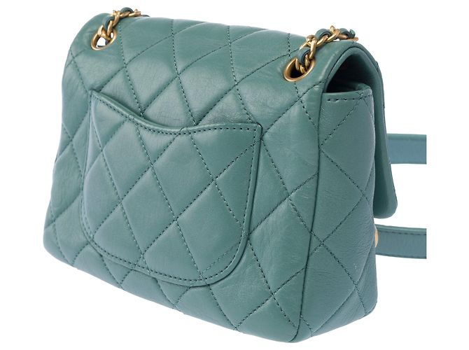 CHANEL Timeless/Classique Tasche aus blauem Leder - 103962 - Ansicht 5