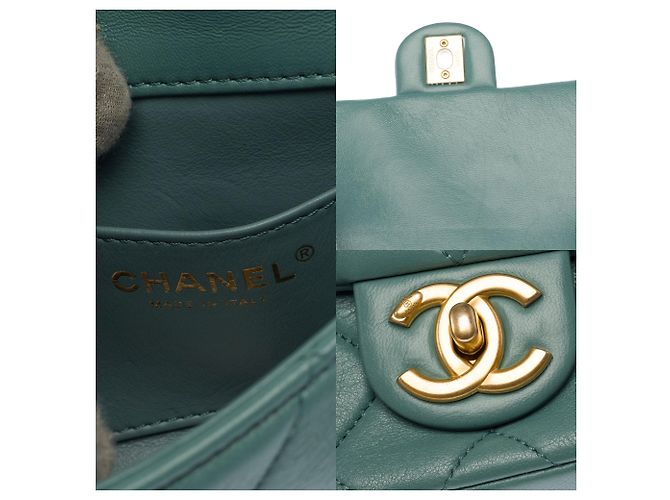 CHANEL Timeless/Classique Tasche aus blauem Leder - 103962 - Ansicht 6