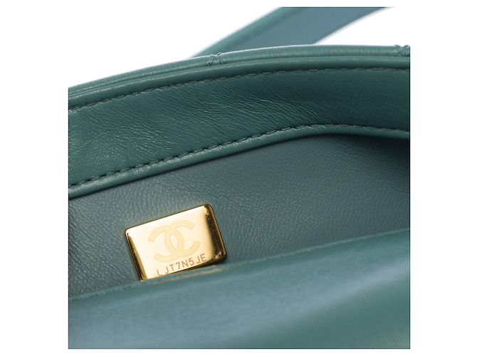 CHANEL Timeless/Classique Tasche aus blauem Leder - 103962 - Ansicht 7