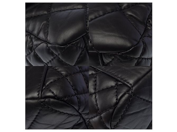 CHANEL Timeless/Classique Tasche aus schwarzem Leder - 103940 - Ansicht 12