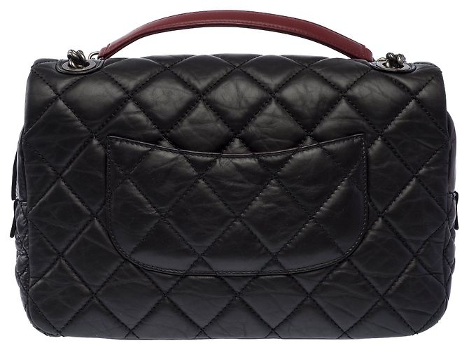 CHANEL Timeless/Classique Tasche aus schwarzem Leder - 103940 - Ansicht 4