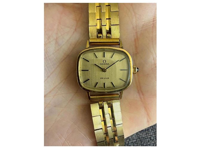 Reloj Omega De Ville chapado en oro Dorado - vista 2