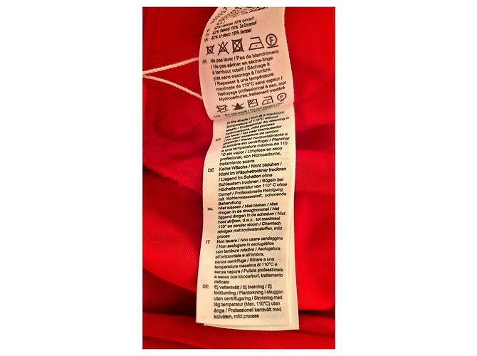 Sandro Langes rotes Kleid - Ansicht 5