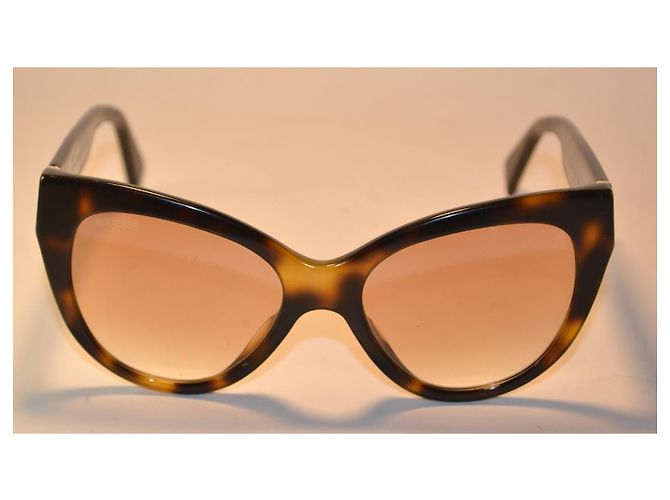 Gucci GG0460/S Sonnenbrille Schmetterlingsform Schildpatt Braun - Ansicht 2
