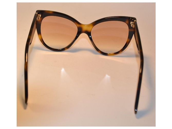 Gucci GG0460/S Sonnenbrille Schmetterlingsform Schildpatt Braun - Ansicht 5