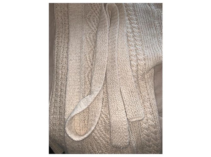 Isabel Marant Etoile Isabel Marant Étoile Zopfstrick-Cardigan beige - Ansicht 4