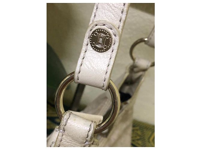 Céline Sac à épaule Celine Monogram Beige - vue 4