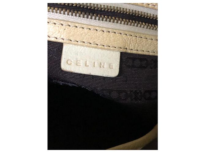 Céline Sac à épaule Celine Monogram Beige - vue 6