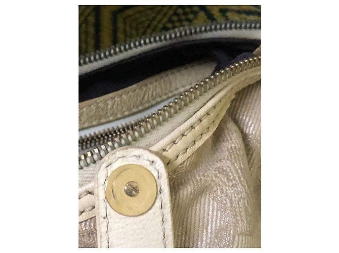 Céline Sac à épaule Celine Monogram Beige - vue 8