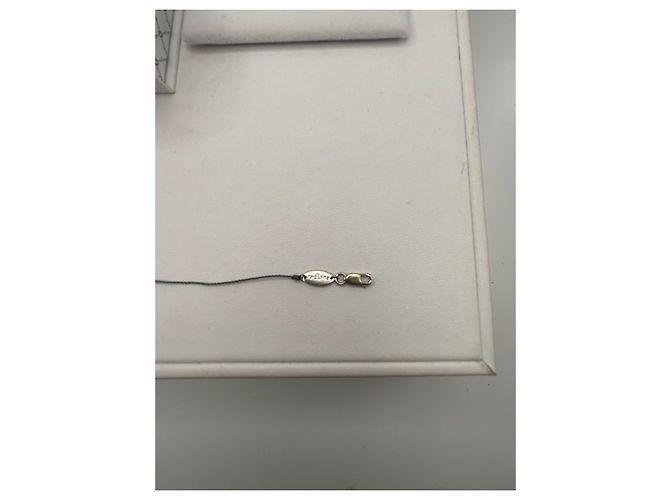 Redline Bracciale in cordoncino con cerchio in oro grigio 750/00 Argento - vista 3