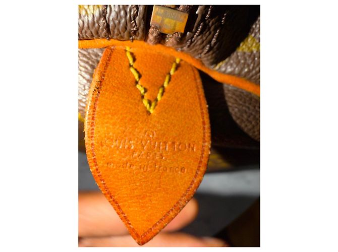 Louis Vuitton Borsa da viaggio Keepall 60 in tela Monogram Marrone Monogramma - vista 9