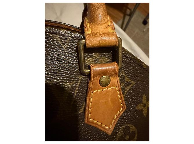 Sac à main Louis Vuitton Monogram Canvas Ellipse PM Marron Monogramme - vue 14