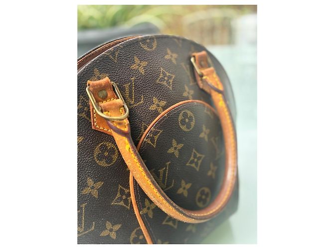 Sac à main Louis Vuitton Monogram Canvas Ellipse PM Marron Monogramme - vue 5